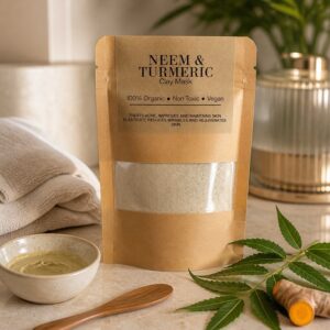 Neem and Turmeric Clay Mask
